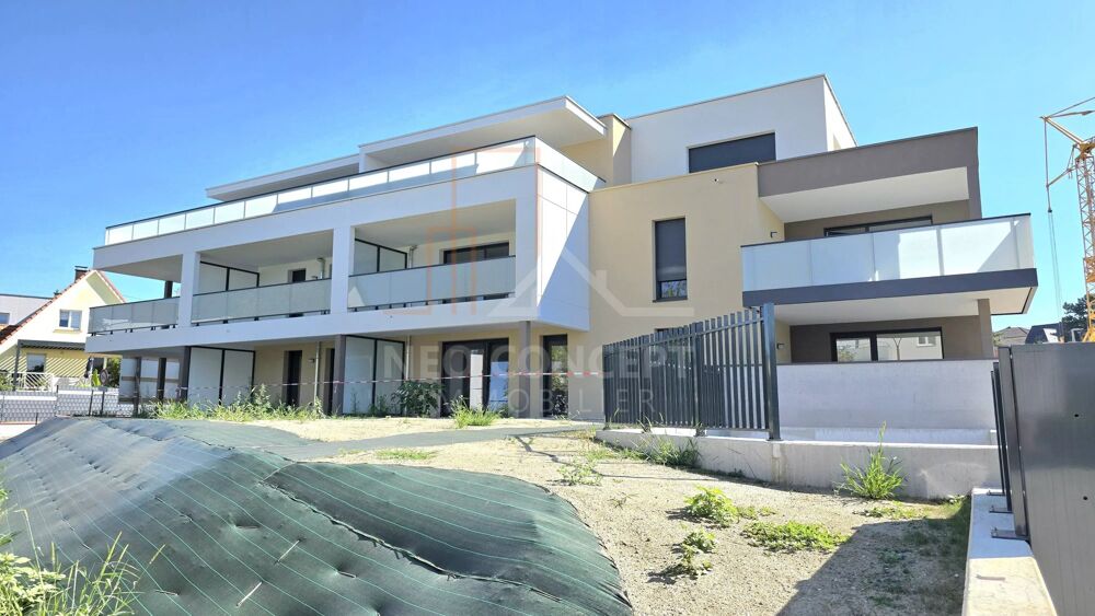 Location Appartement -- Très beau 2 pièces neuf avec terrasse et jardin -- Truchtersheim