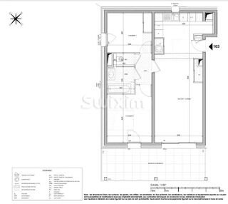  Appartement  vendre 3 pices 62 m