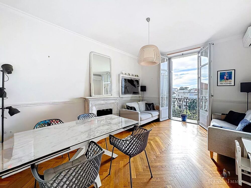 3 PIÈCES BOURGEOIS  CANNES CENTRE  GARAGE EN OPTION