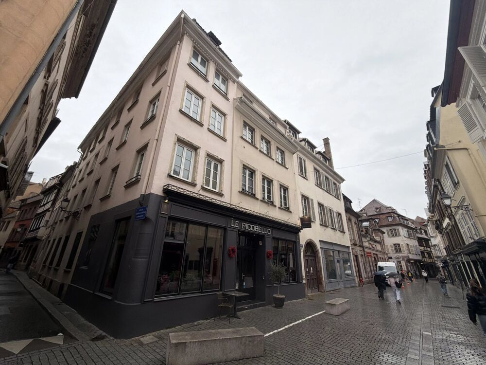 Vente Immeuble Hyper centre, ensemble immobilier de 1204,81m2 / 16 lots d'habit Strasbourg