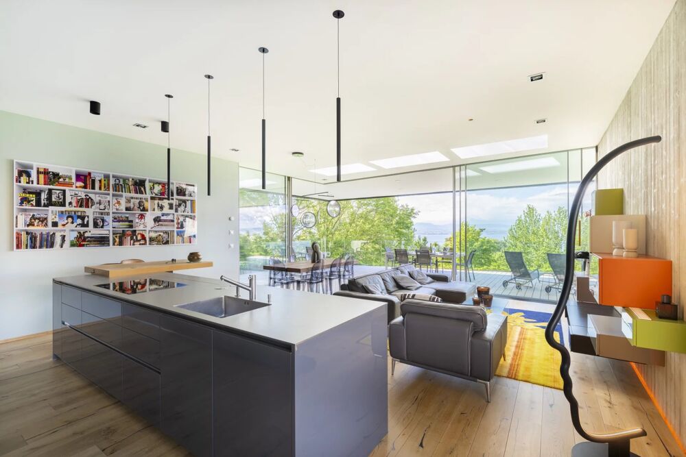   Villa d'architecte au coeur du parcours international du Golf re Rhône-Alpes, Évian-les-Bains (74500)