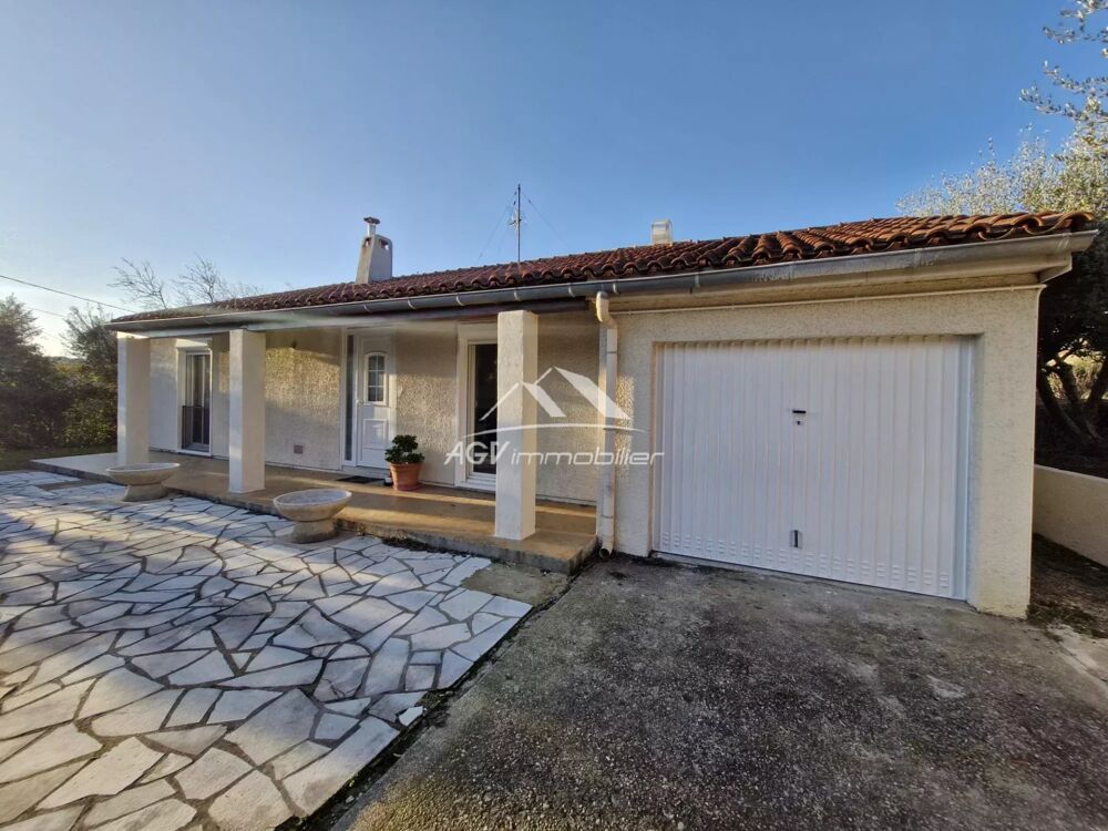 Vente Maison Située à Alès, maison de plain-pied d'environ 82 m² avec garage Alès