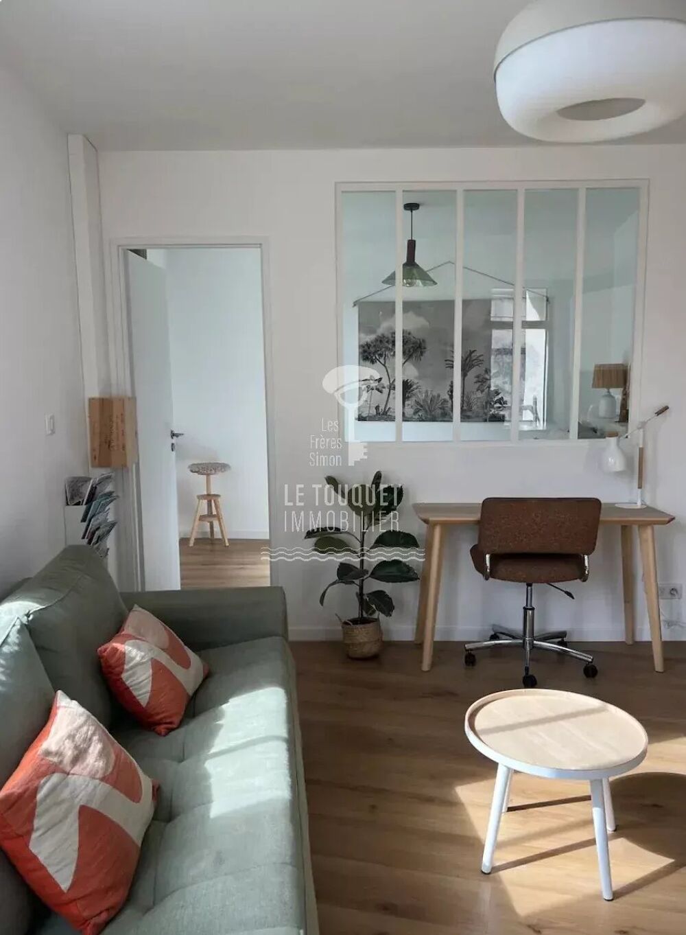 Vente Appartement ÉTAPLES CENTRE – T2 RÉNOVÉ – LOUÉ – RENTABILITÉ 5,3 % Étaples