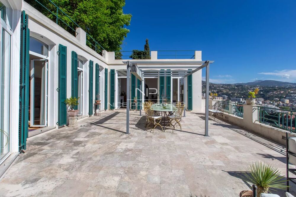 Vente Maison Superbe Villa style Art Déco,  terrasses, vue panoramique mer et Nice