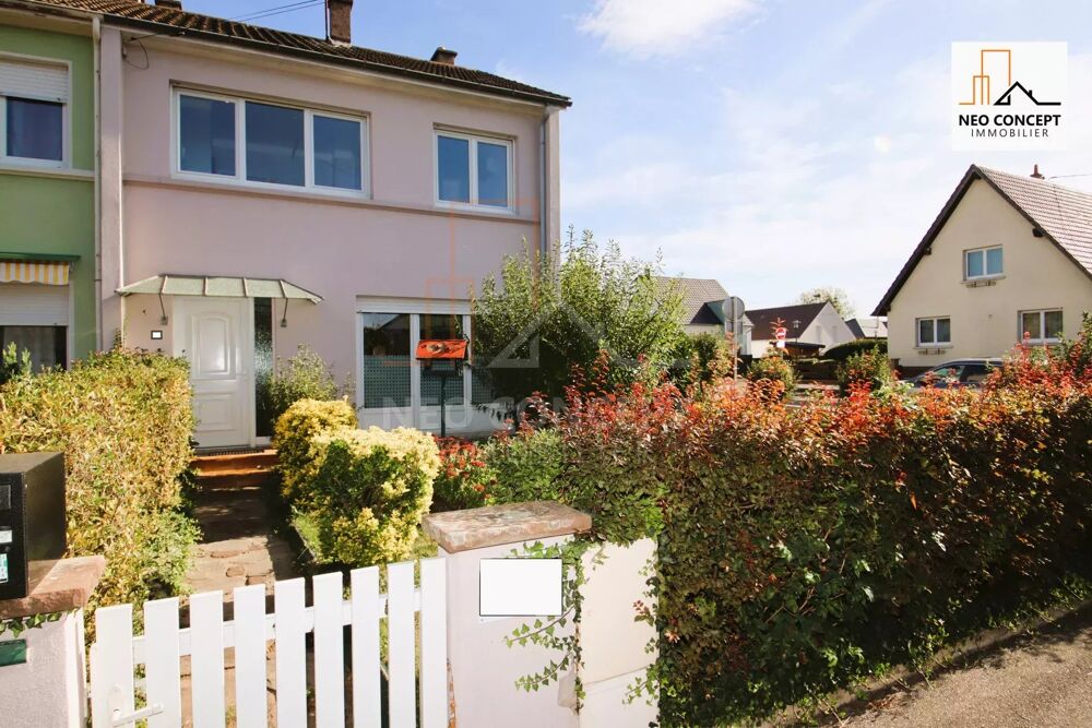 BISCHWILLER maison accolée 4 pièces A SAISIR SANS ATTENDRE !!!