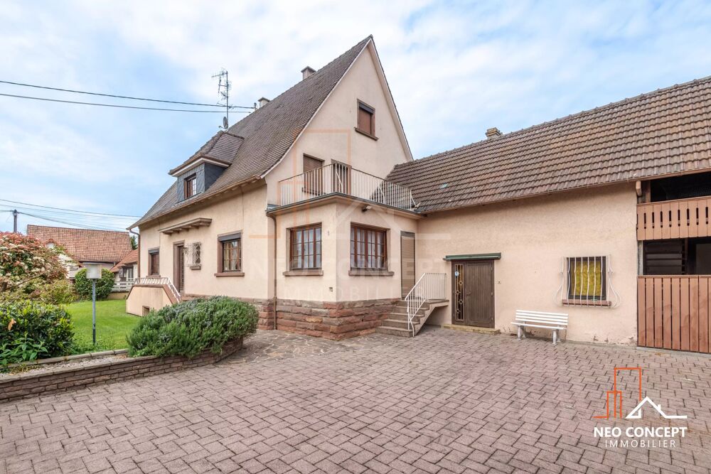 OBERHOFFEN SUR MODER, Grande maison familiale A VISITER ABSOLUME