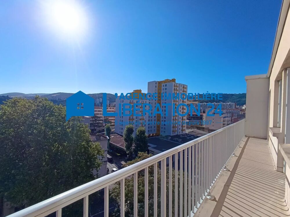 SUPERBE T3 REFAIT A NEUF DERNIER ETAGE GRANDS BALCONS