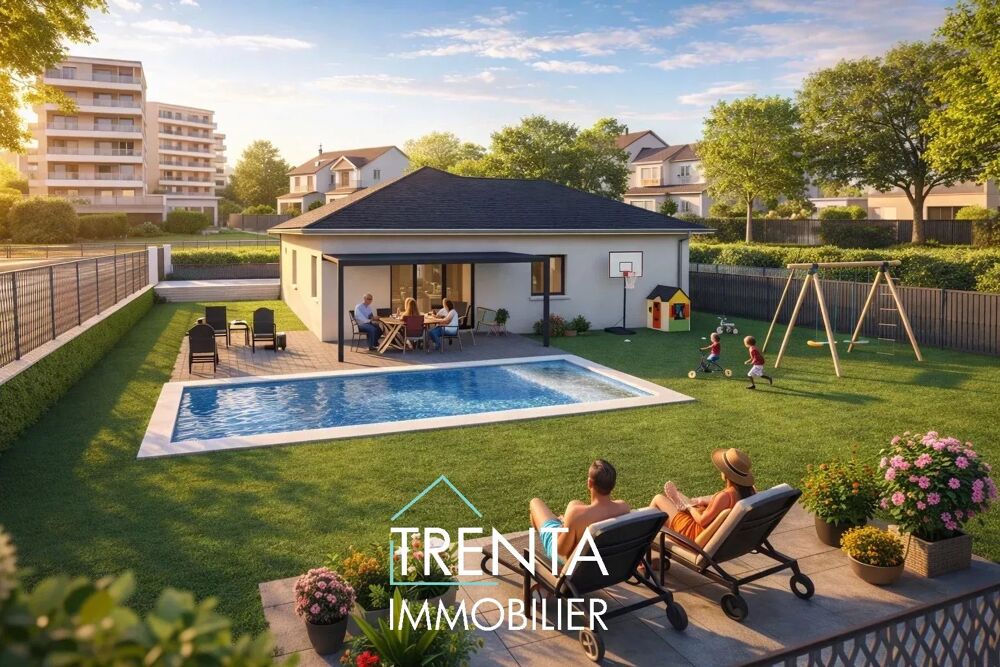 Vente Maison Terrain à bâtir – 710 m² – Projet de maison de plain-pied à Voir Voiron