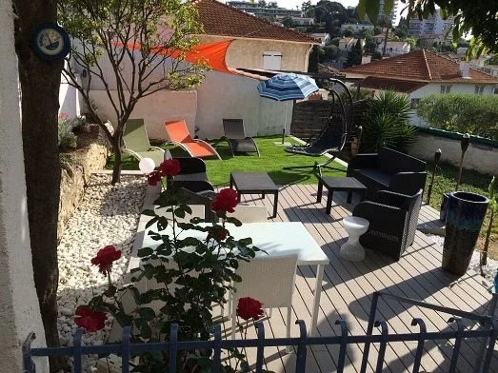 Trois pièces avec un jardin de 300m2 et terrasse