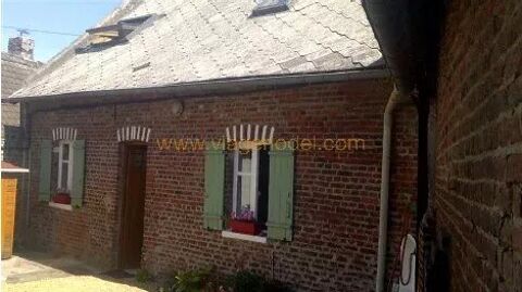   R�f. 9980 - VIAGER OCCUPE - LE QUESNEL (80) Maison - 4 pi�ce(s) - 61 m�