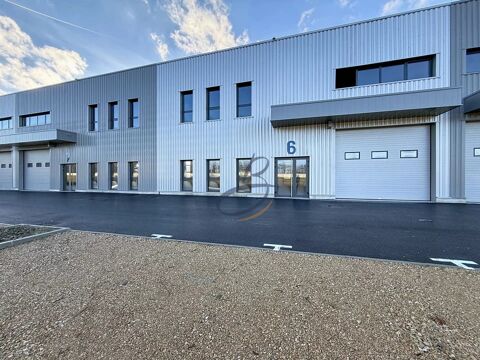 &Agrave; LOUER – Cellule d'activit&eacute; neuve de 367 m&sup2; – Parc Valinord &agrave; B 2150 38300 Bourgoin-jallieu
