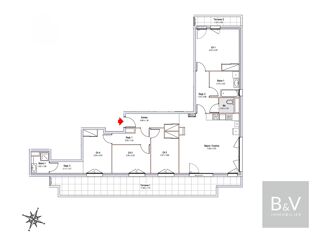  Appartement � vendre 5 pi�ces 108 m�