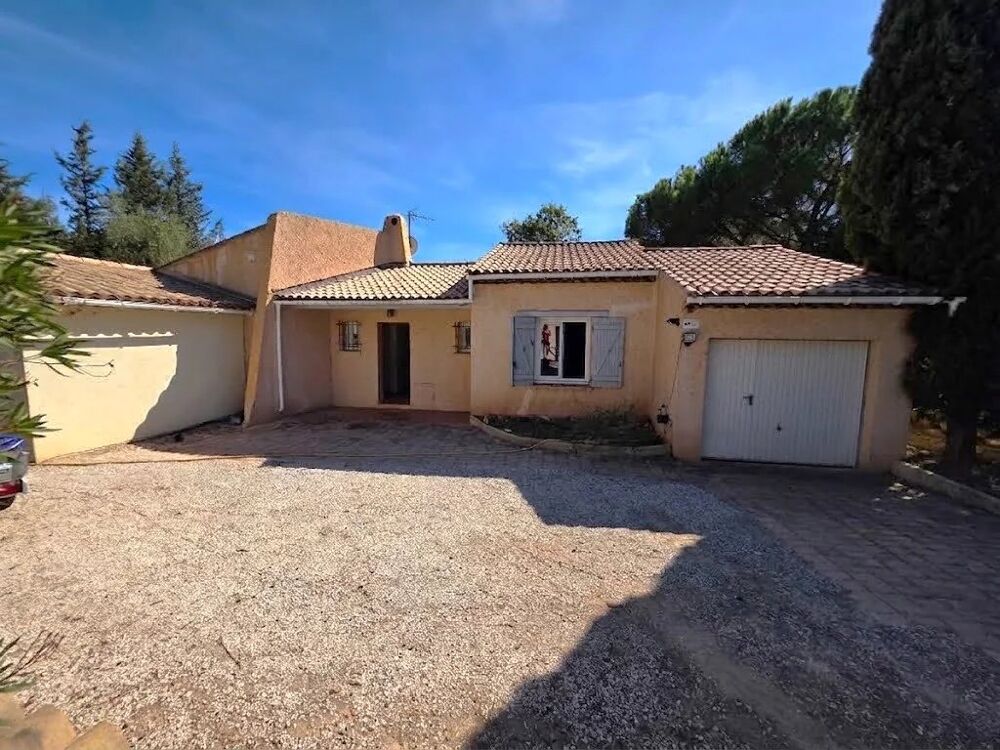 Villa plain-pied 114 m² - 3 chambres - piscine - garage