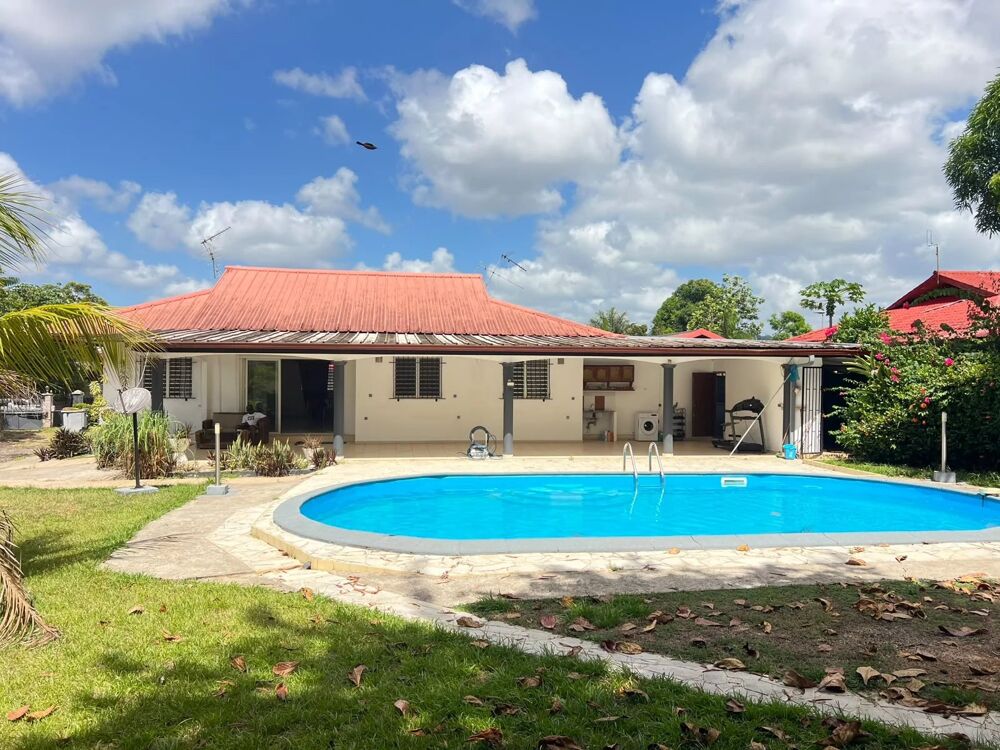 Vente Maison VILLA T5 AVEC PISCINE PROCHE DE TOUTES LES COMMODITÉS Matoury