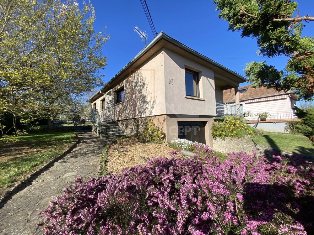 Maison plain pied 4 pièces 95 m² - parcelle 768 m²