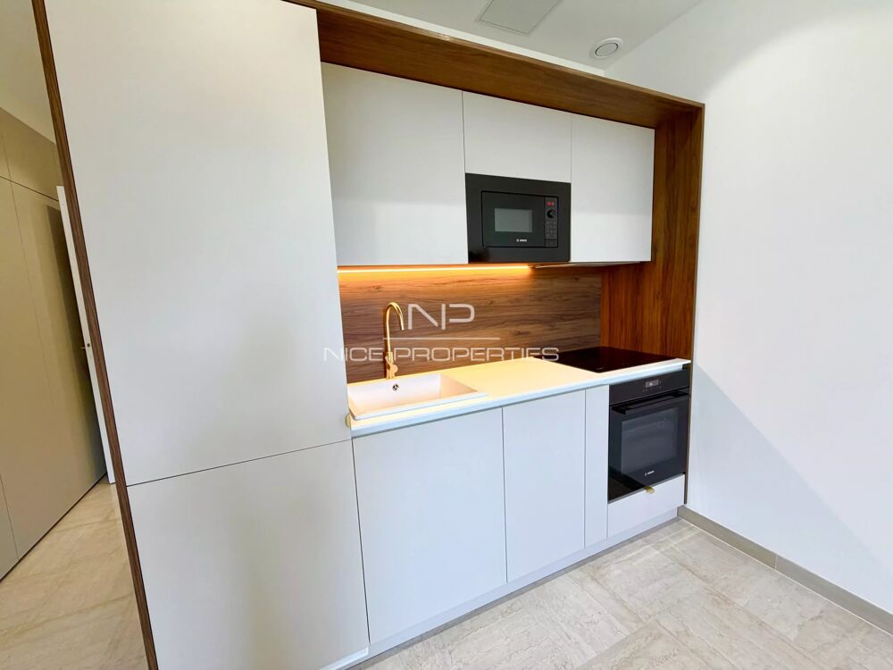 Vente Appartement Nice, face à la coulée verte, superbe studio, unique Nice