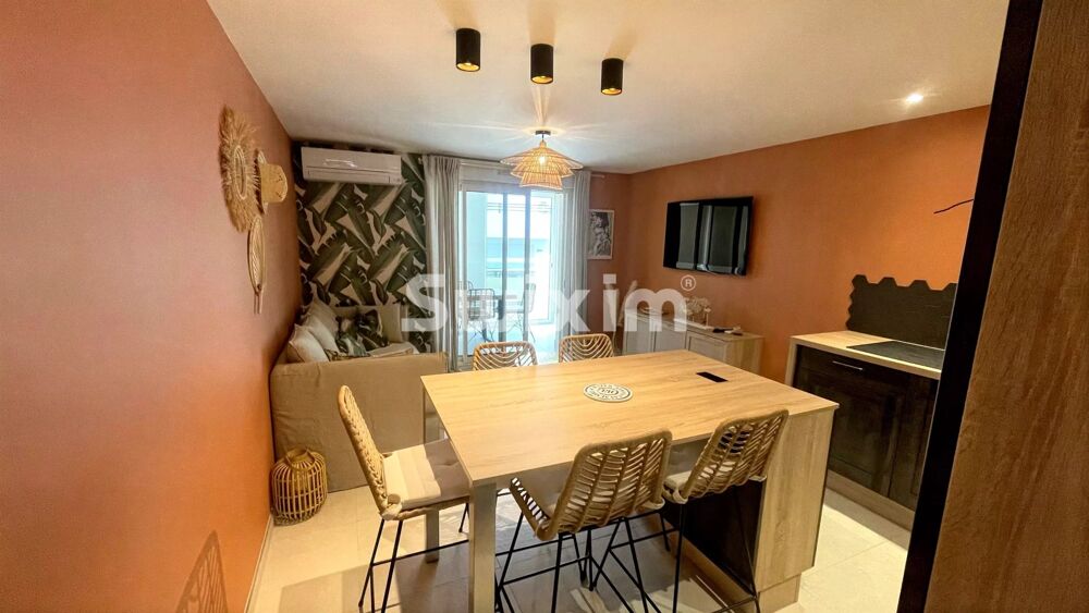T2 meublé de 42 m² avec loggia et garage  Proche centre-ville