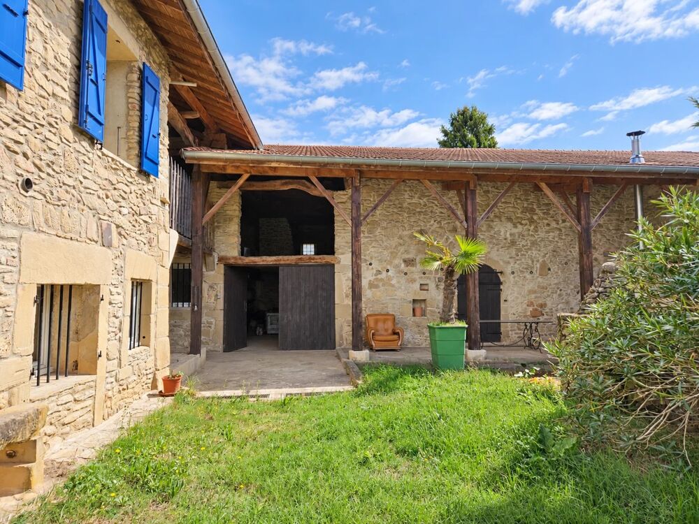 Vente Maison SAINT-LATTIER – MAISON EN PIERRE 110 M² – 275 M² DE DÉPENDANCES Saint-lattier