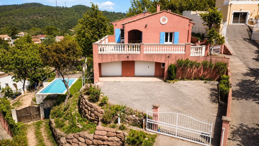 VIDAUBAN VILLA 153 M² 4 CHAMBRES VUE DOMINANTE
