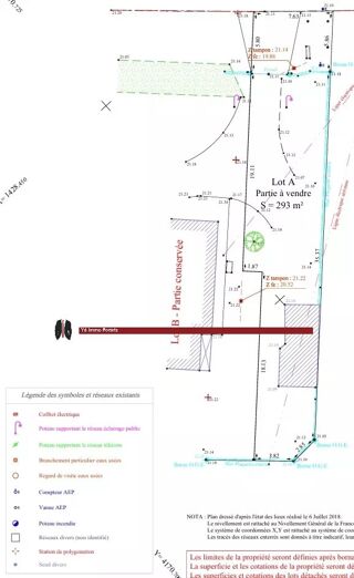  Terrain � vendre 293 m�