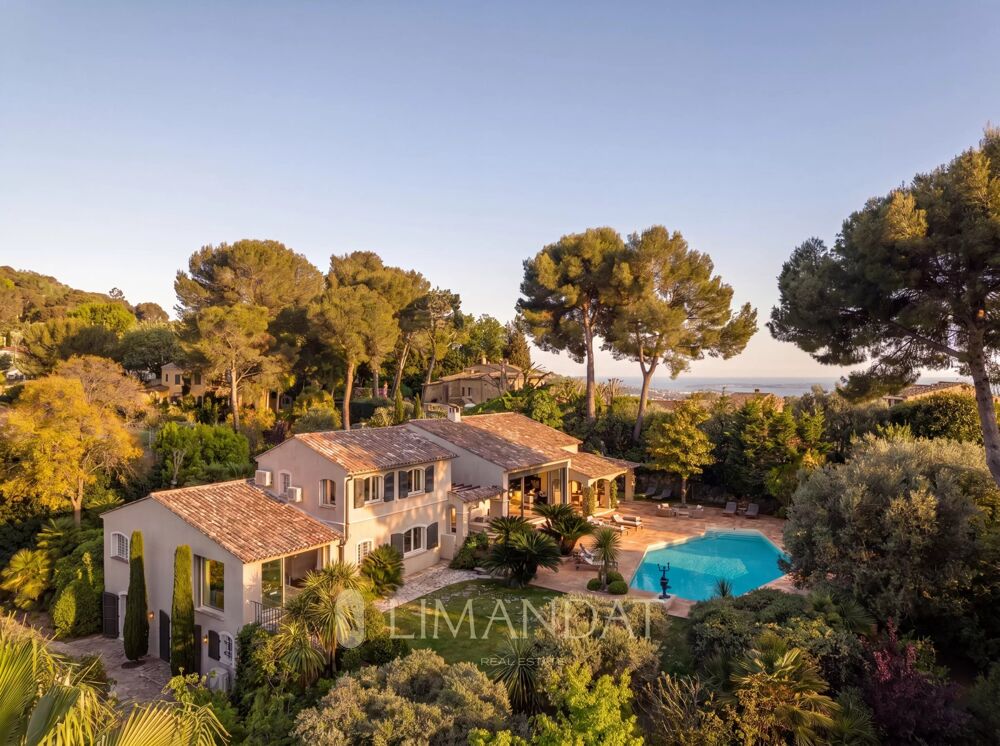 Location longue durée | Mougins  Villa néo-provençale 5 suites,