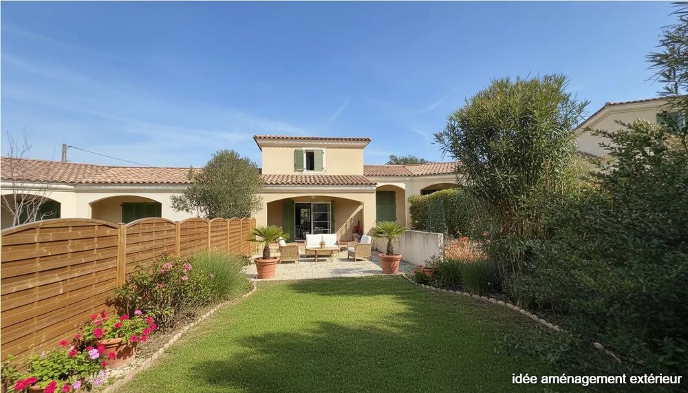 Maison jumelée avec terrasse et jardin à Patrimonio  à 5 min de