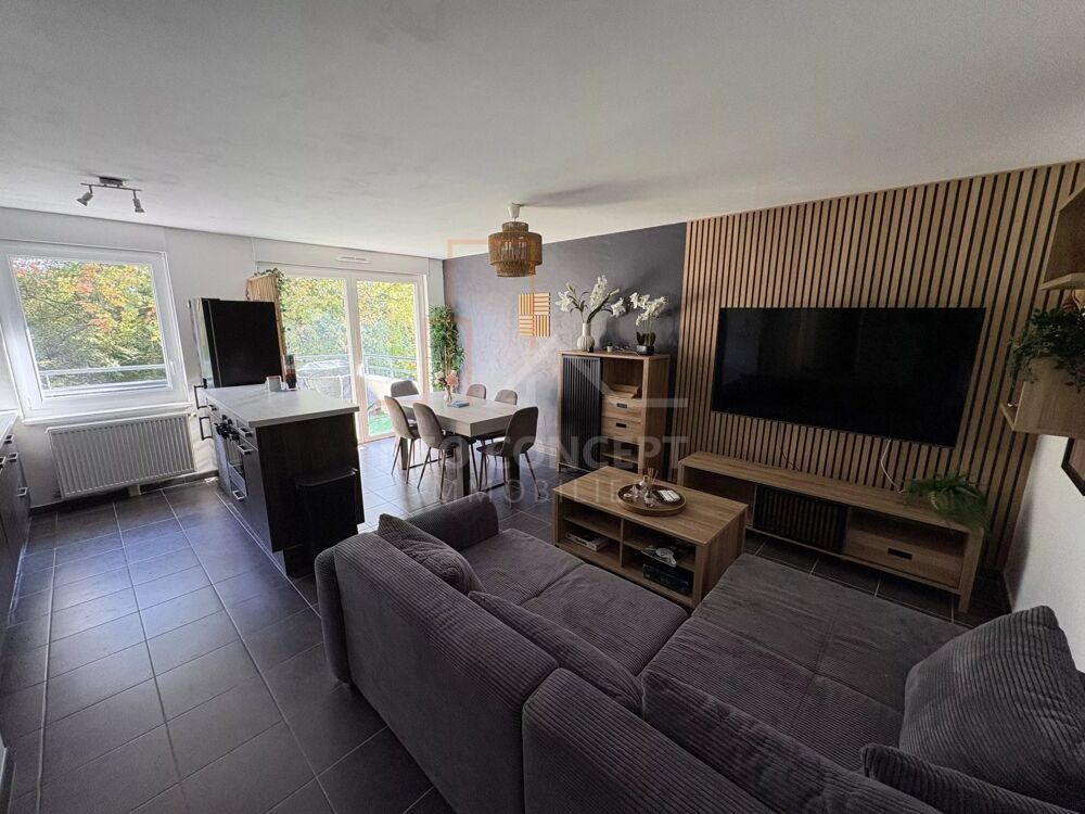 Location Appartement Beau 3 pièces de 64 m2 avec terrasse sans vis à vis sis Offendor Offendorf