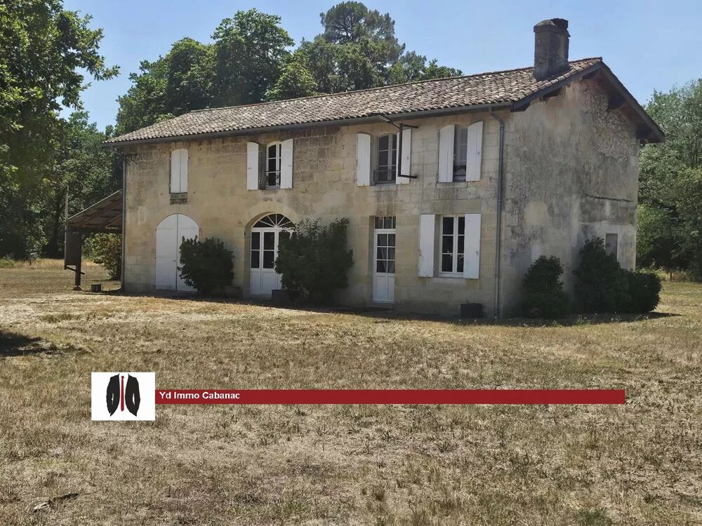 Location Maison À LOUER – Propriété de caractère en pierre avec maison principal Cabanac-et-villagrains