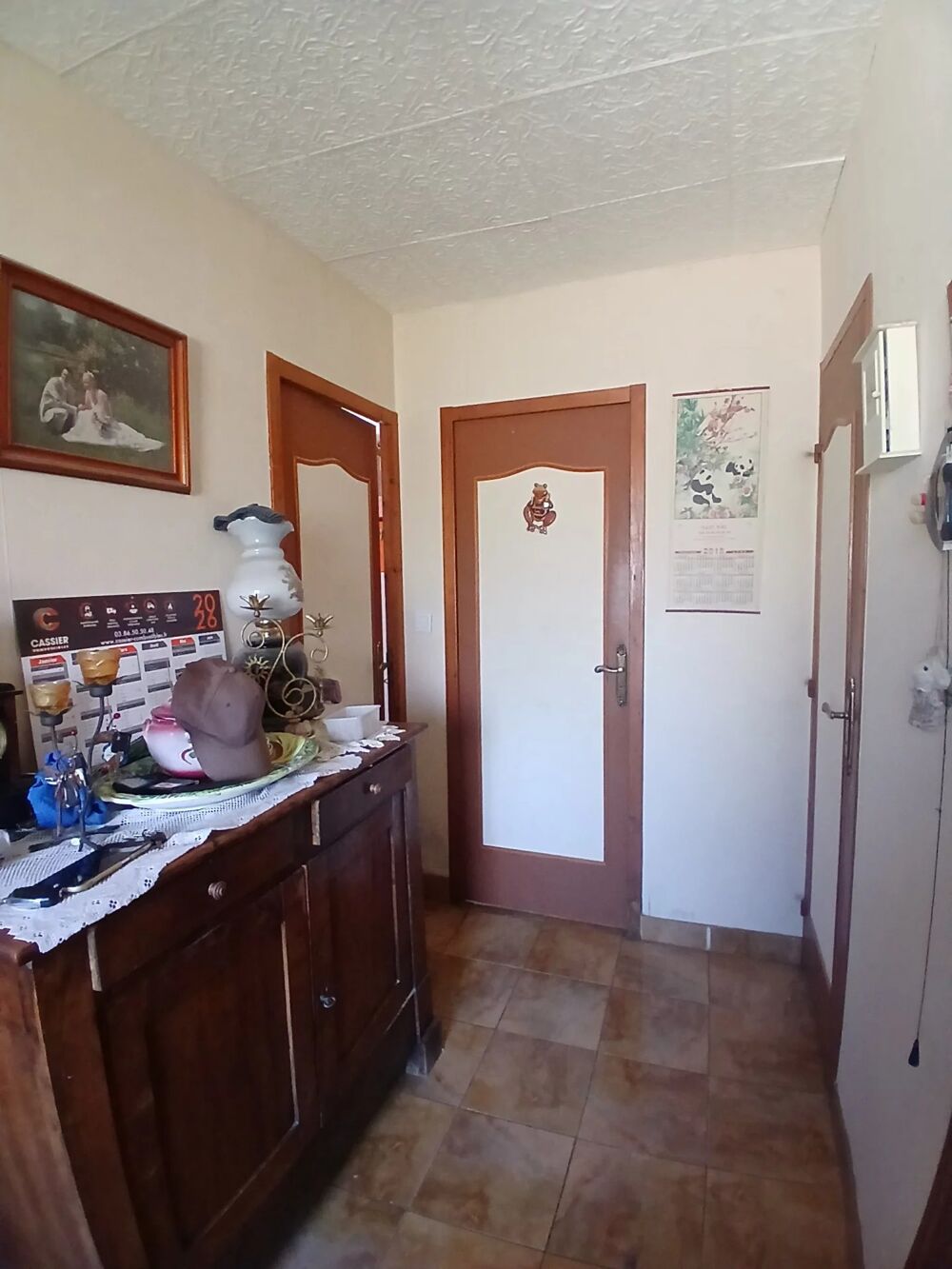 Maison de plain pied , jardin et garage
