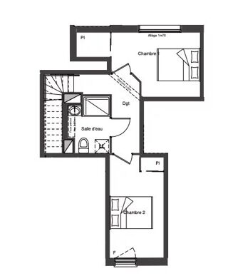  Appartement � vendre 3 pi�ces 57 m�