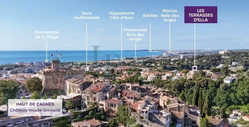 Vente Appartement Résidence de standing - Cagnes-sur-Mer Les Terrasses d'Ella- 2 p Cagnes-sur-mer