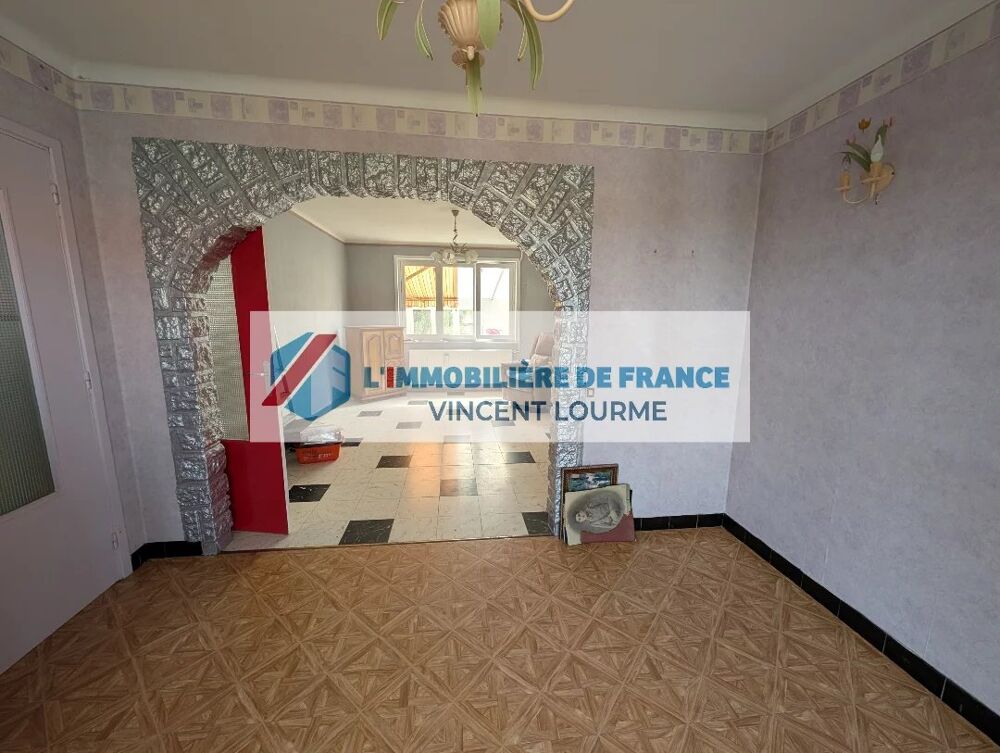 Maison individuelle sur 1000m² de terrain clos