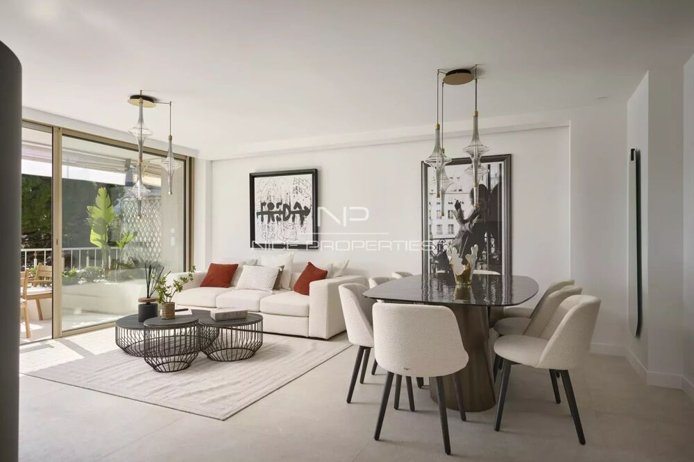 Vente Appartement Cannes, quartier PALM BEACH APPARTMENT 4 PIÈCES, TERRASSE, VUE M Cannes
