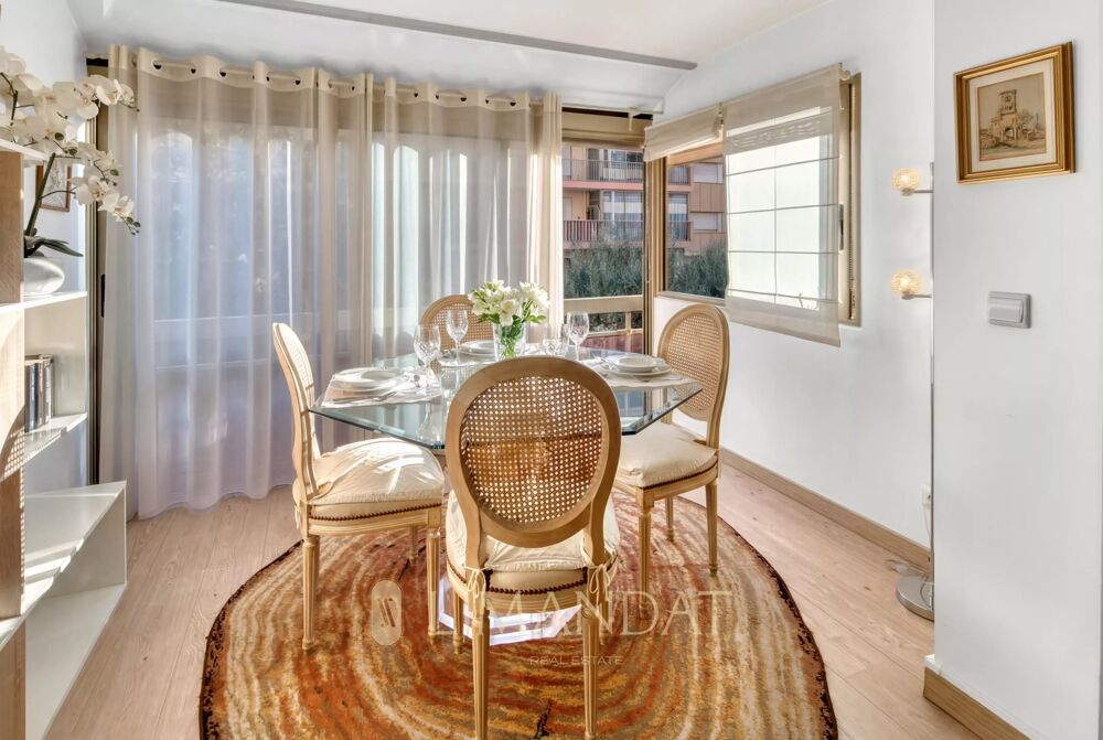 Vente Appartement Juan-les-Pins – Appartement à pied des plages et commerces, accè Antibes