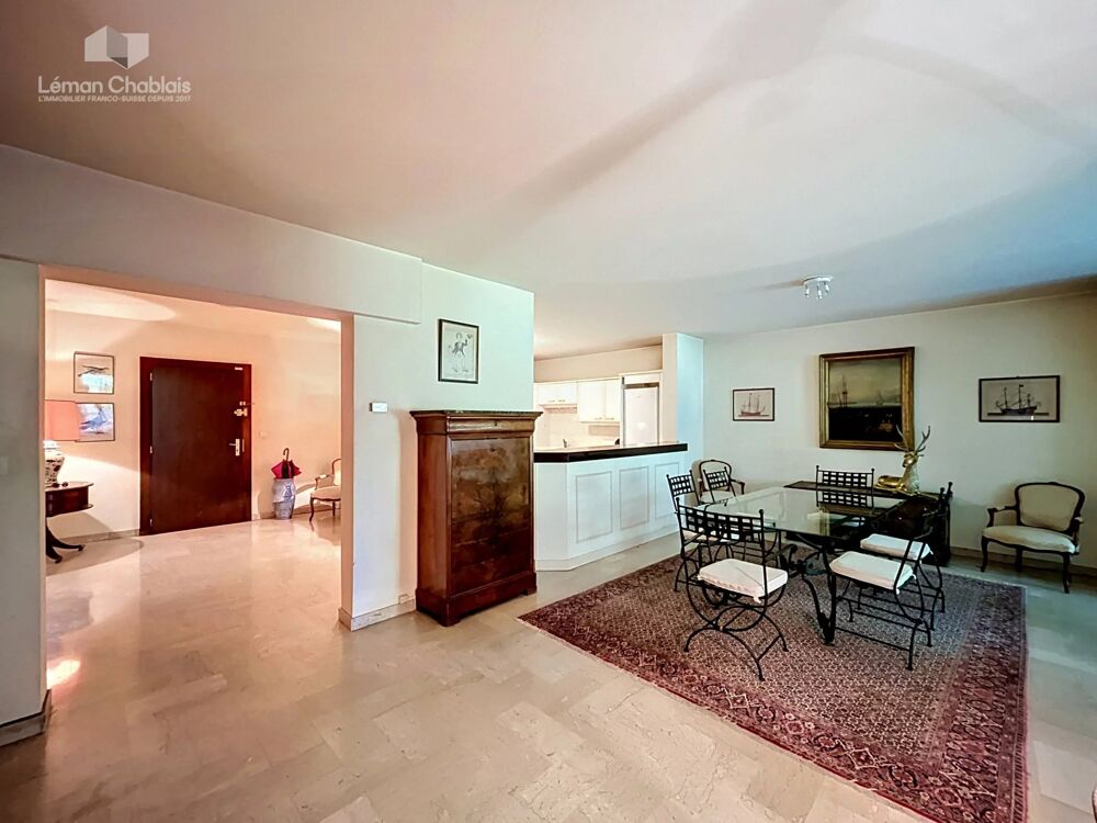 Évian-les-Bains - Appartement de 126 m² - Terrasse - Garage