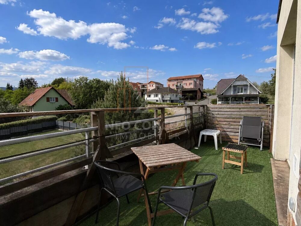 REICHSHOFFEN Appartement 3 pièces avec balcon, garage et vue dég