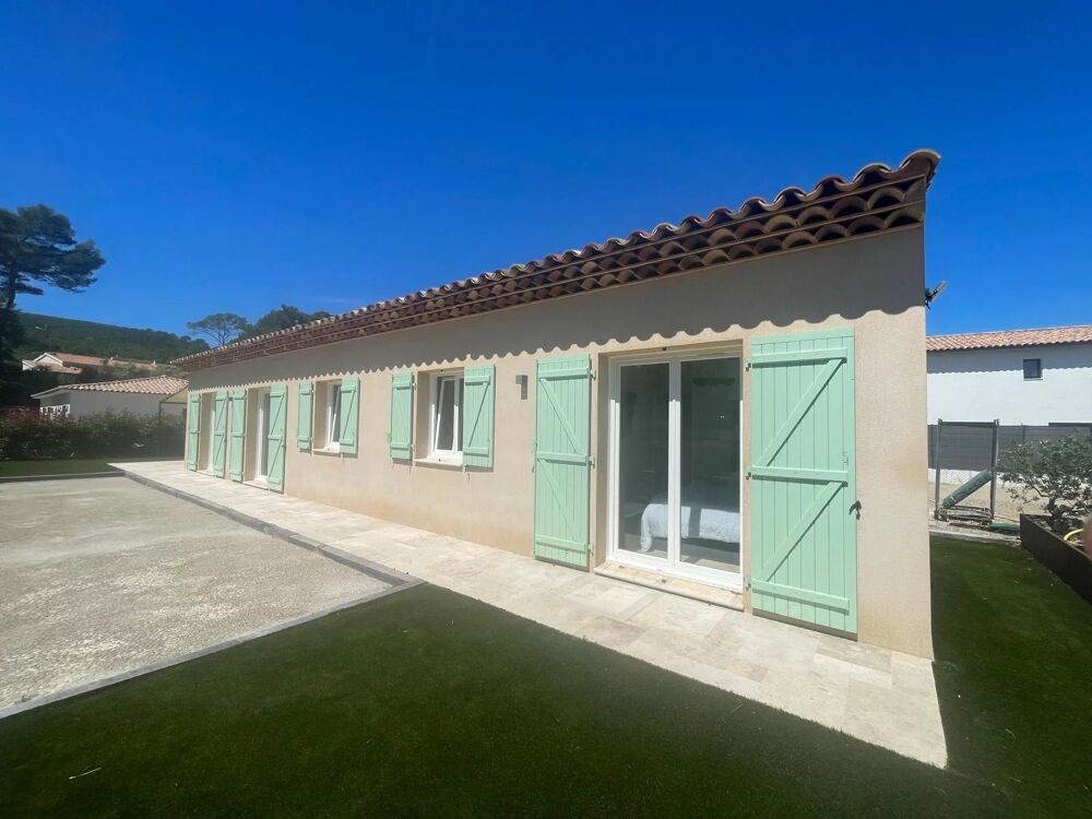 Vente Maison VILLA DE PLAIN-PIED – 138,09 m² AU TOTAL – ENVIRONNEMENT CALME Le thoronet