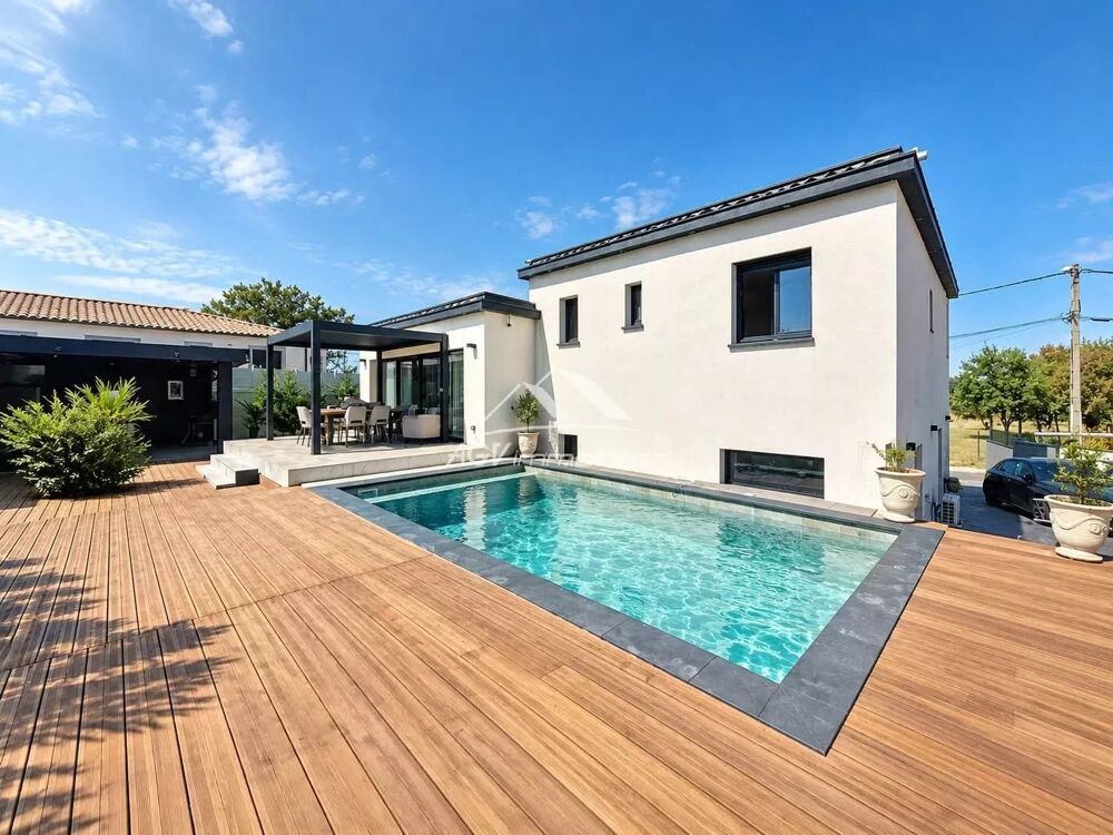 Vente Maison Proche Alès, maison 155 m² avec piscine et logement indépendant Salindres
