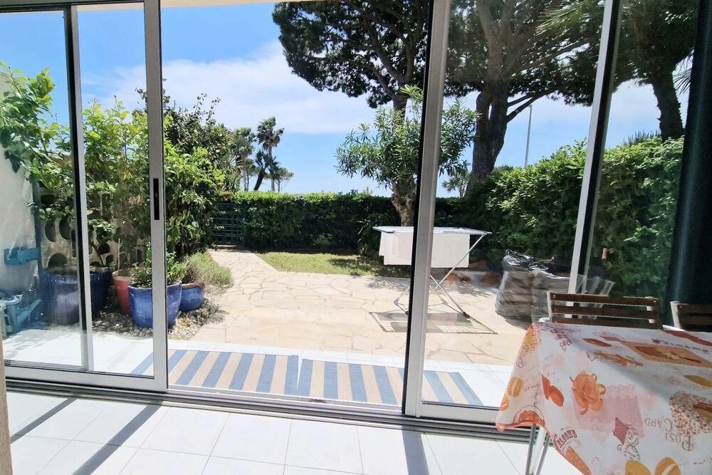 Vente Appartement Face  mer : 2P 44.37 m² en REZ DE JARDIN Cannes