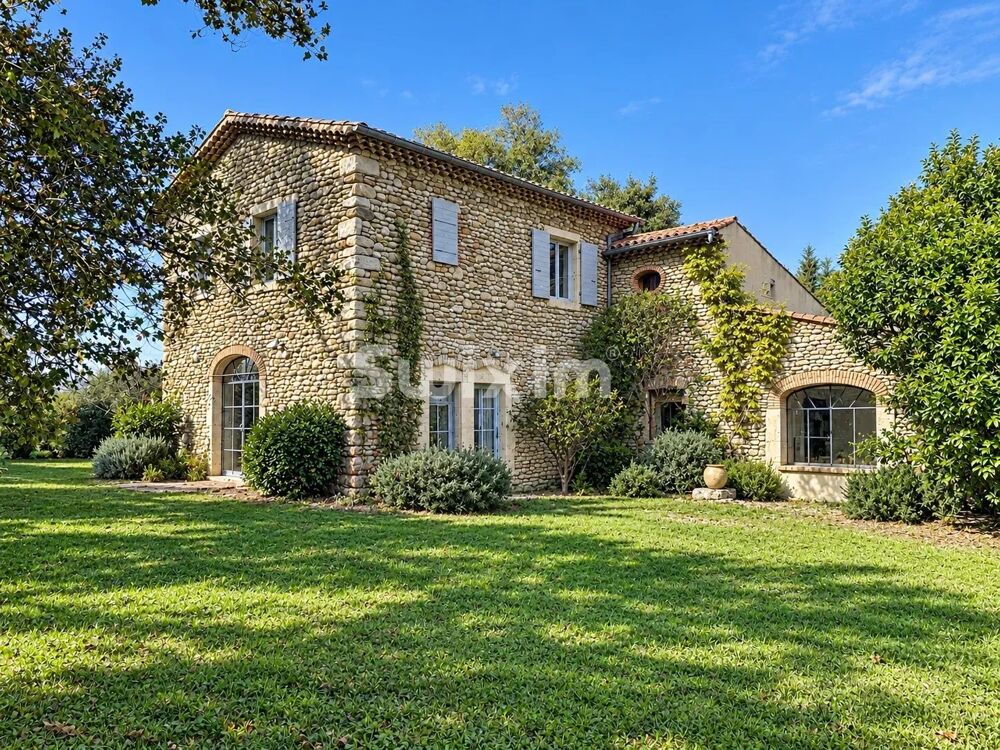 Vente Maison Mas en pierre de 213 m² – Studio indépendant – Terrain de 7 000 La bégude-de-mazenc