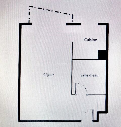  Appartement  louer 1 pice 26 m