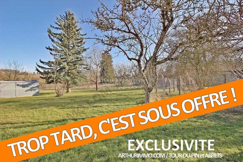 Vente Terrain Parcelle viabilisée de 859m² Villages du lac de paladru