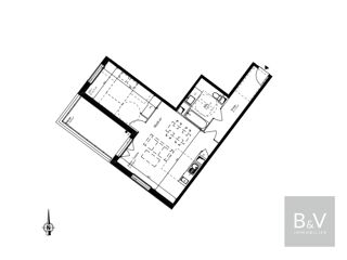  Appartement  vendre 2 pices 53 m