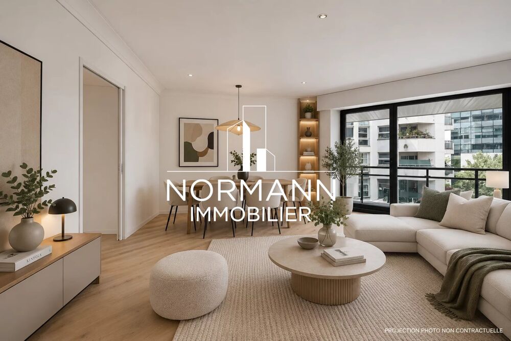 LEVALLOIS RIVAY-EDOUARD VAILLANT-2 CHAMBRES-BALCON-PARKING