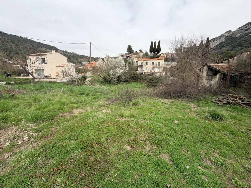 Vente Terrain 2 terrains de 850 m2 chacun avec permis de construire accordé Tourrette-levens