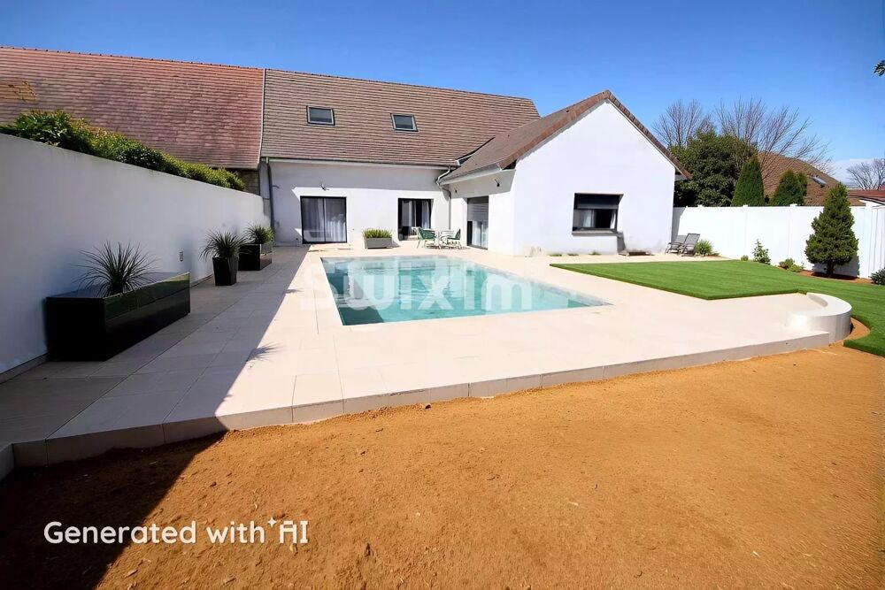 Maison contemporaine de 205 m² avec piscine à Épervans