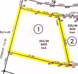  Terrain  vendre 