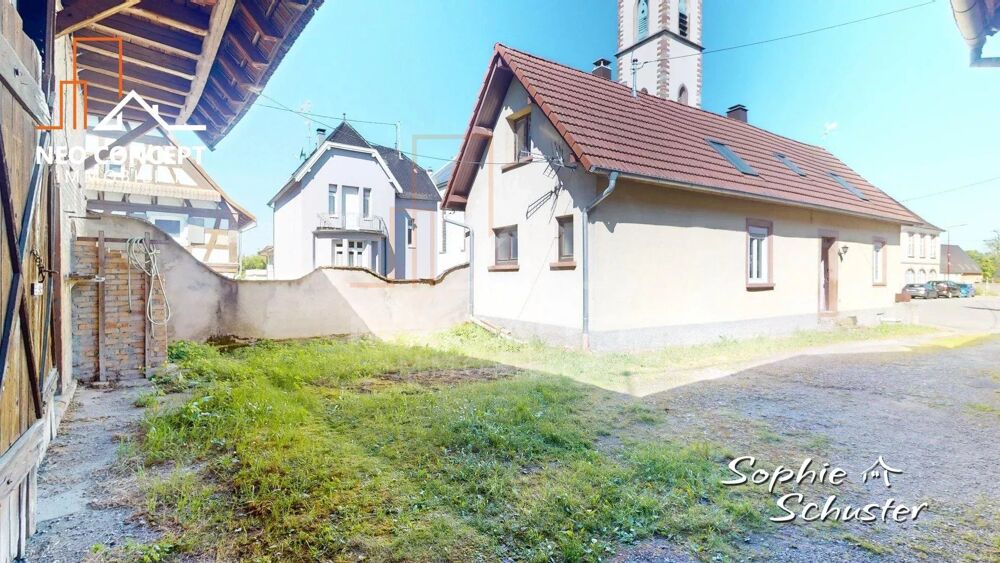 Vente Maison Maison à rénover de 93 m² avec grange Leutenheim