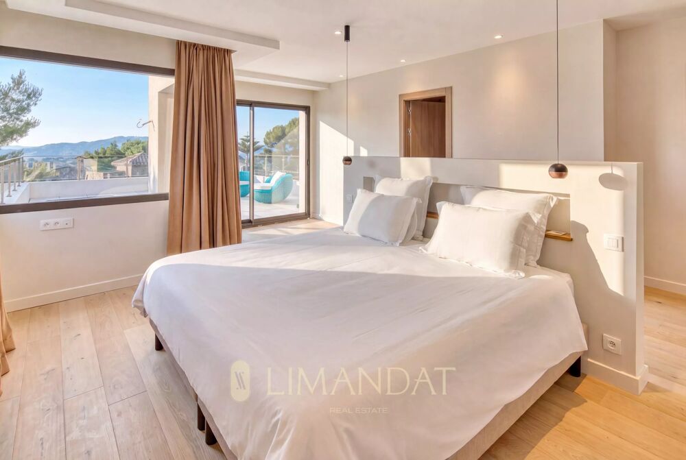 Le Cannet - Villa 4 suites - Vue Mer - Piscine chauffée - Dépend
