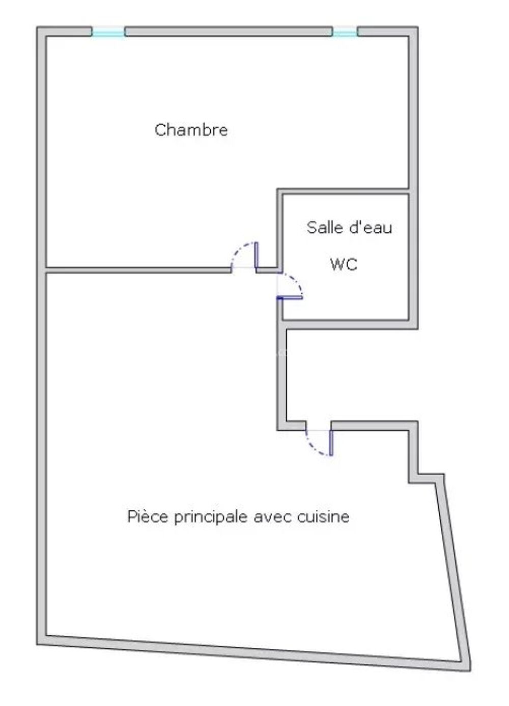 Location Appartement T2 meubl� Aubagne